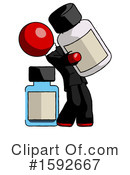 Red Design Mascot Clipart #1592667 by Leo Blanchette