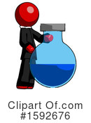 Red Design Mascot Clipart #1592676 by Leo Blanchette