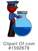 Red Design Mascot Clipart #1592678 by Leo Blanchette
