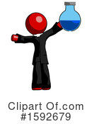 Red Design Mascot Clipart #1592679 by Leo Blanchette