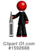 Red Design Mascot Clipart #1592688 by Leo Blanchette