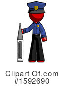 Red Design Mascot Clipart #1592690 by Leo Blanchette