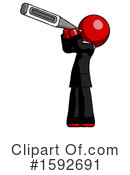 Red Design Mascot Clipart #1592691 by Leo Blanchette