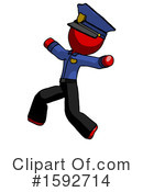 Red Design Mascot Clipart #1592714 by Leo Blanchette
