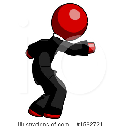 Royalty-Free (RF) Red Design Mascot Clipart Illustration by Leo Blanchette - Stock Sample #1592721
