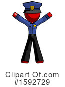 Red Design Mascot Clipart #1592729 by Leo Blanchette