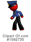 Red Design Mascot Clipart #1592735 by Leo Blanchette
