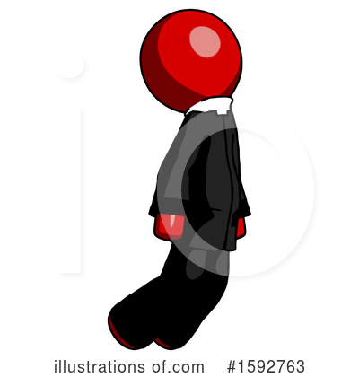 Royalty-Free (RF) Red Design Mascot Clipart Illustration by Leo Blanchette - Stock Sample #1592763