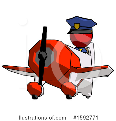Royalty-Free (RF) Red Design Mascot Clipart Illustration by Leo Blanchette - Stock Sample #1592771