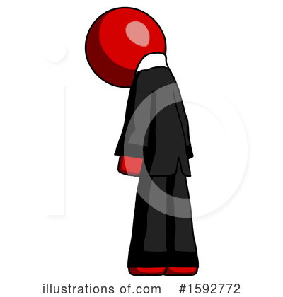 Royalty-Free (RF) Red Design Mascot Clipart Illustration by Leo Blanchette - Stock Sample #1592772