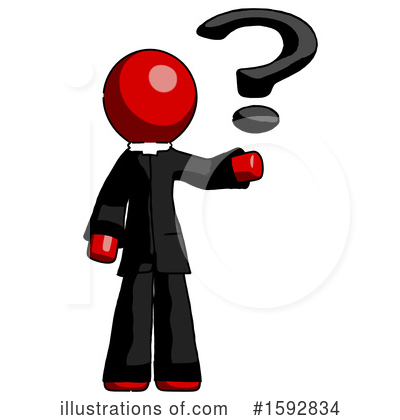 Royalty-Free (RF) Red Design Mascot Clipart Illustration by Leo Blanchette - Stock Sample #1592834