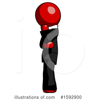 Royalty-Free (RF) Red Design Mascot Clipart Illustration by Leo Blanchette - Stock Sample #1592900