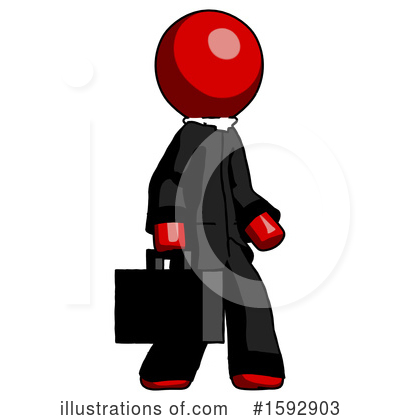 Royalty-Free (RF) Red Design Mascot Clipart Illustration by Leo Blanchette - Stock Sample #1592903