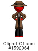 Red Design Mascot Clipart #1592964 by Leo Blanchette