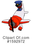 Red Design Mascot Clipart #1592972 by Leo Blanchette