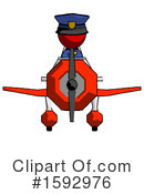 Red Design Mascot Clipart #1592976 by Leo Blanchette