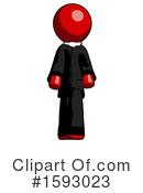 Red Design Mascot Clipart #1593023 by Leo Blanchette