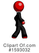 Red Design Mascot Clipart #1593032 by Leo Blanchette