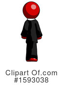 Red Design Mascot Clipart #1593038 by Leo Blanchette