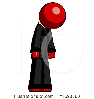 Royalty-Free (RF) Red Design Mascot Clipart Illustration by Leo Blanchette - Stock Sample #1593063