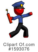 Red Design Mascot Clipart #1593076 by Leo Blanchette