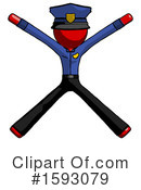 Red Design Mascot Clipart #1593079 by Leo Blanchette