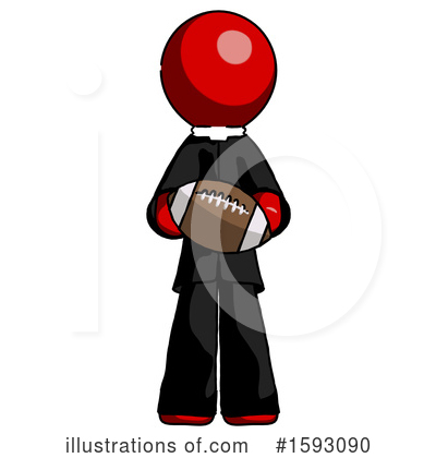 Royalty-Free (RF) Red Design Mascot Clipart Illustration by Leo Blanchette - Stock Sample #1593090