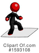 Red Design Mascot Clipart #1593108 by Leo Blanchette