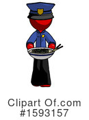 Red Design Mascot Clipart #1593157 by Leo Blanchette