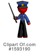 Red Design Mascot Clipart #1593190 by Leo Blanchette