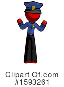 Red Design Mascot Clipart #1593261 by Leo Blanchette