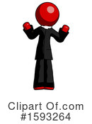 Red Design Mascot Clipart #1593264 by Leo Blanchette