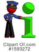 Red Design Mascot Clipart #1593272 by Leo Blanchette