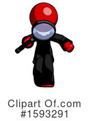 Red Design Mascot Clipart #1593291 by Leo Blanchette