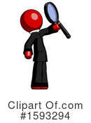 Red Design Mascot Clipart #1593294 by Leo Blanchette