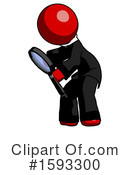 Red Design Mascot Clipart #1593300 by Leo Blanchette