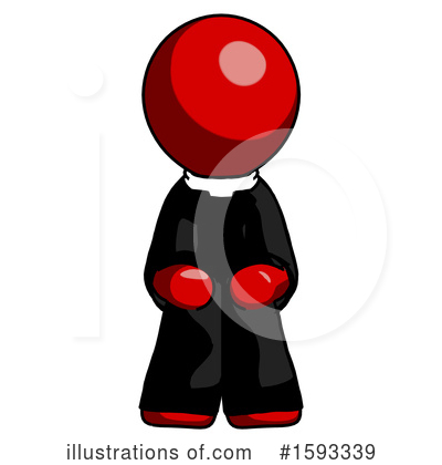 Royalty-Free (RF) Red Design Mascot Clipart Illustration by Leo Blanchette - Stock Sample #1593339
