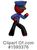 Red Design Mascot Clipart #1593376 by Leo Blanchette