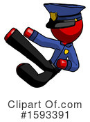 Red Design Mascot Clipart #1593391 by Leo Blanchette
