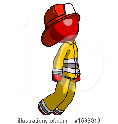 Royalty-Free (RF) Red Design Mascot Clipart Illustration by Leo Blanchette - Stock Sample #1598013