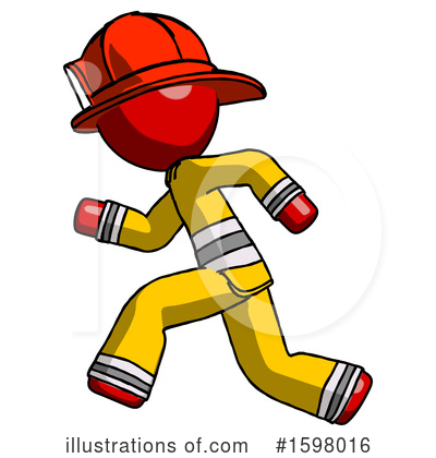 Royalty-Free (RF) Red Design Mascot Clipart Illustration by Leo Blanchette - Stock Sample #1598016