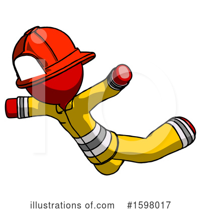 Royalty-Free (RF) Red Design Mascot Clipart Illustration by Leo Blanchette - Stock Sample #1598017