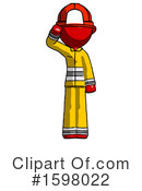 Red Design Mascot Clipart #1598022 by Leo Blanchette