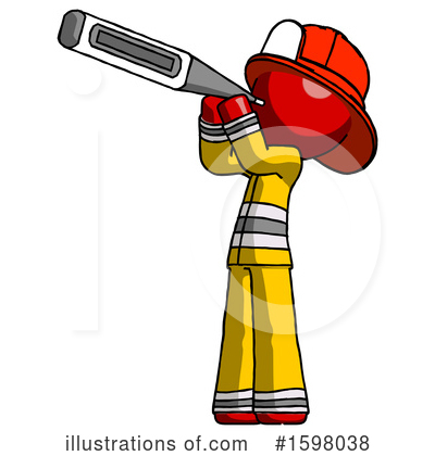 Royalty-Free (RF) Red Design Mascot Clipart Illustration by Leo Blanchette - Stock Sample #1598038