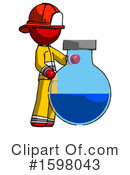 Red Design Mascot Clipart #1598043 by Leo Blanchette