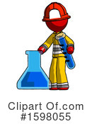 Red Design Mascot Clipart #1598055 by Leo Blanchette