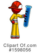 Red Design Mascot Clipart #1598056 by Leo Blanchette