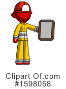 Red Design Mascot Clipart #1598058 by Leo Blanchette