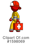 Red Design Mascot Clipart #1598069 by Leo Blanchette