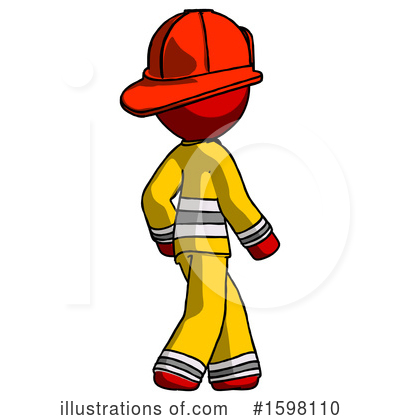 Royalty-Free (RF) Red Design Mascot Clipart Illustration by Leo Blanchette - Stock Sample #1598110